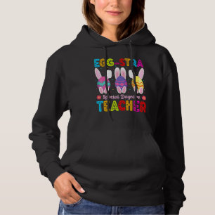 Eggstra Special Daycare Teacher Costume Happy East Hoodie