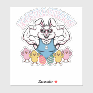 Eggstra Strong Easter Bunny Gym Workout