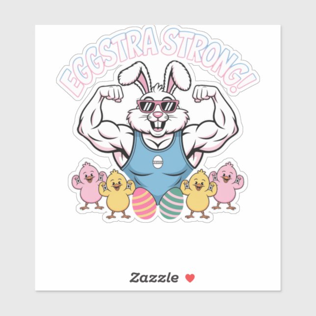  Eggstra Strong Easter Bunny Gym Workout (Sheet)
