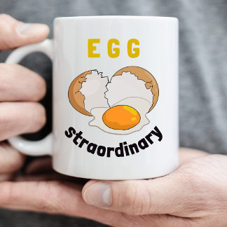 Eggstraordinary Funny Mug - Cute & Punny Design