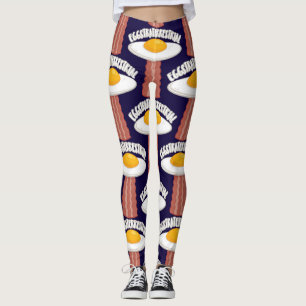 Eggstraterrestrial With Text Leggings