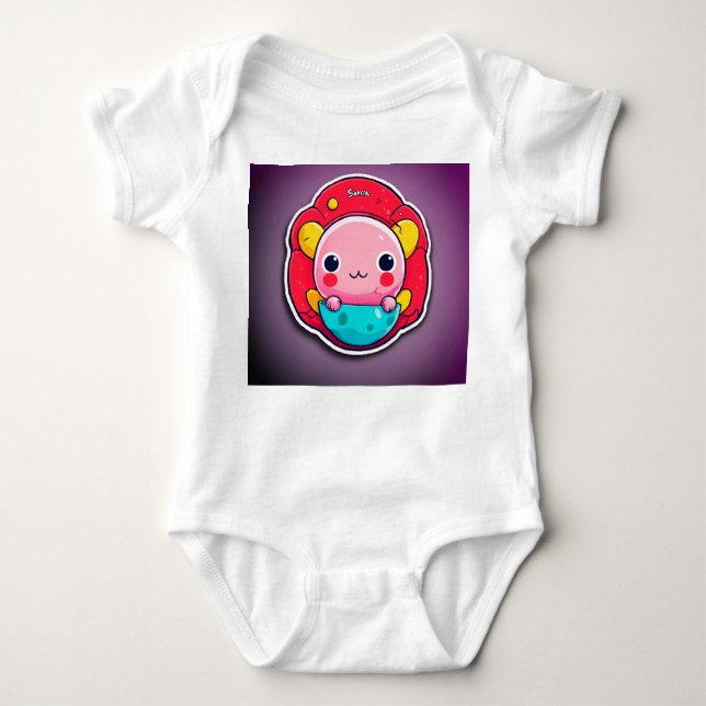 Eggtastic, Cute Baby Baby Bodysuit (Front)