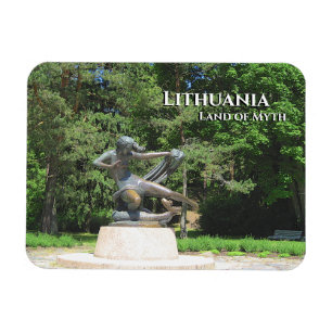 Egle, Queen of the Serpents, Palanga, Lithuania - Magnet