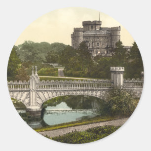 Eglinton Castle, Irvine, Ayrshire, Scotland Classic Round Sticker