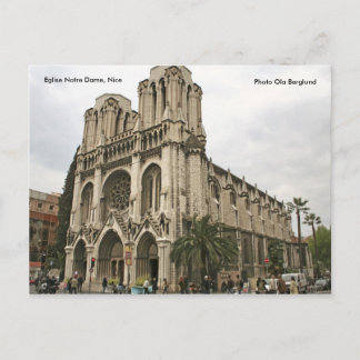 Eglise Notre Dame, Nice, Photo Ol... Postcard
