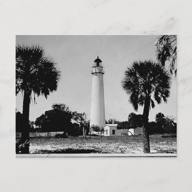 Egmont Key Lighthouse Postcard (Front)