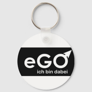 ego ich bin dabei key ring