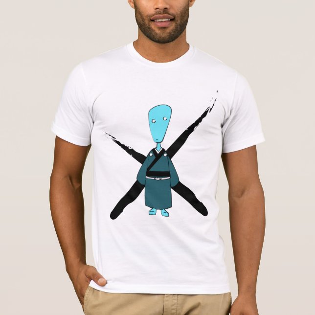 Ego in a Hakama T-Shirt (Front)