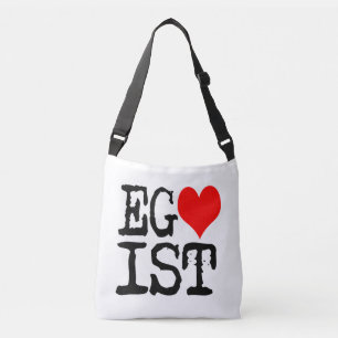 Egoist Red Heart Crossbody Bag