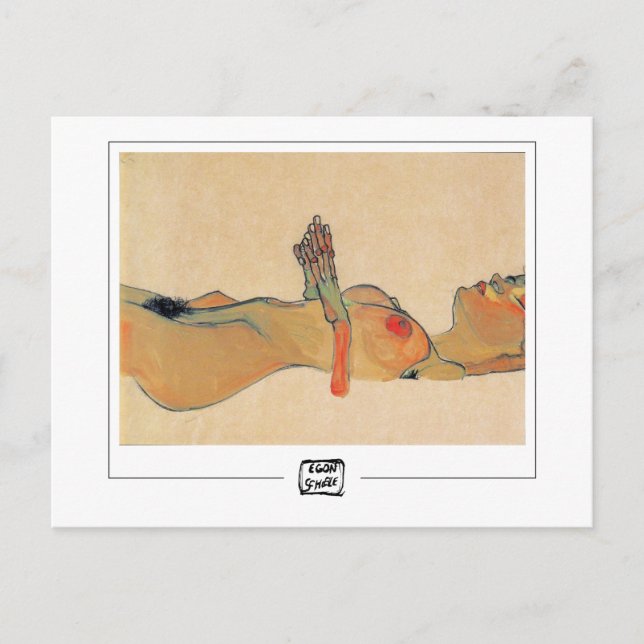 Egon Schiele #1-2 - Fine Art Postcard (Front)