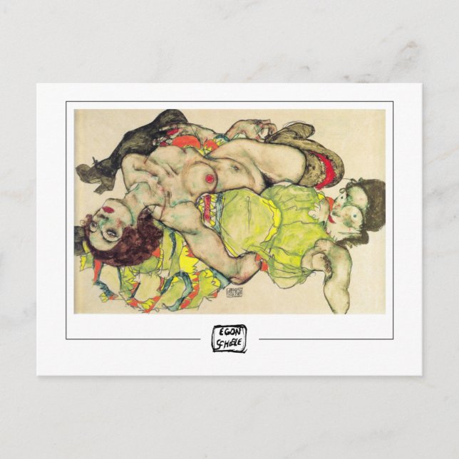 Egon Schiele #234 - Fine Art Postcard (Front)