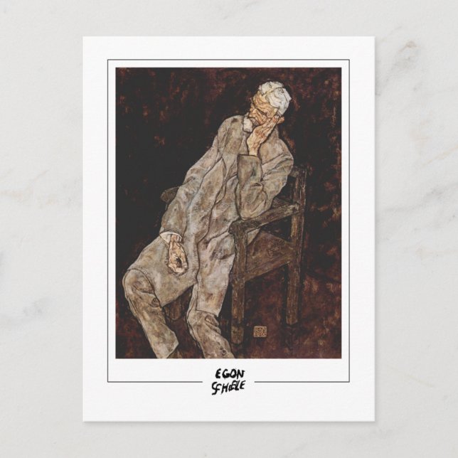 Egon Schiele #260-2 - Fine Art Postcard (Front)