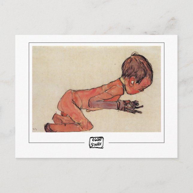 Egon Schiele #269-2 - Fine Art Postcard (Front)