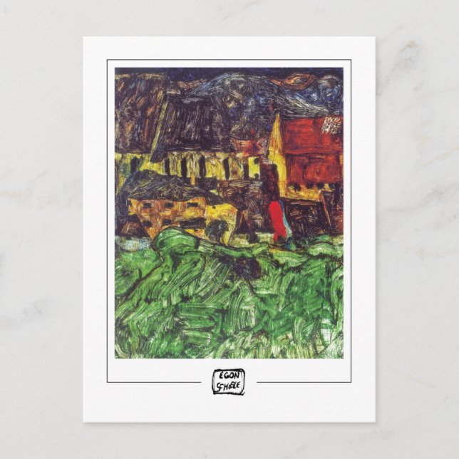 Egon Schiele #2-2 - Fine Art Postcard (Front)