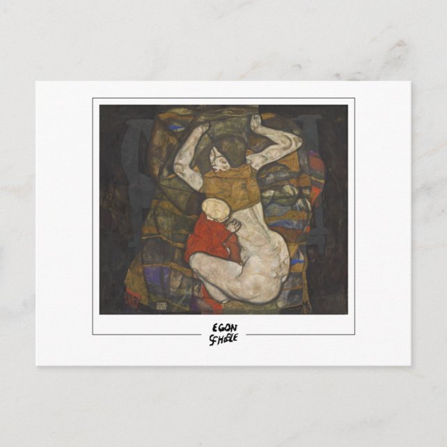 Egon Schiele #340 - Fine Art Postcard (Front)