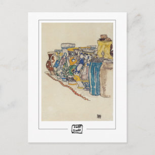 Egon Schiele #344-2 - Fine Art Postcard