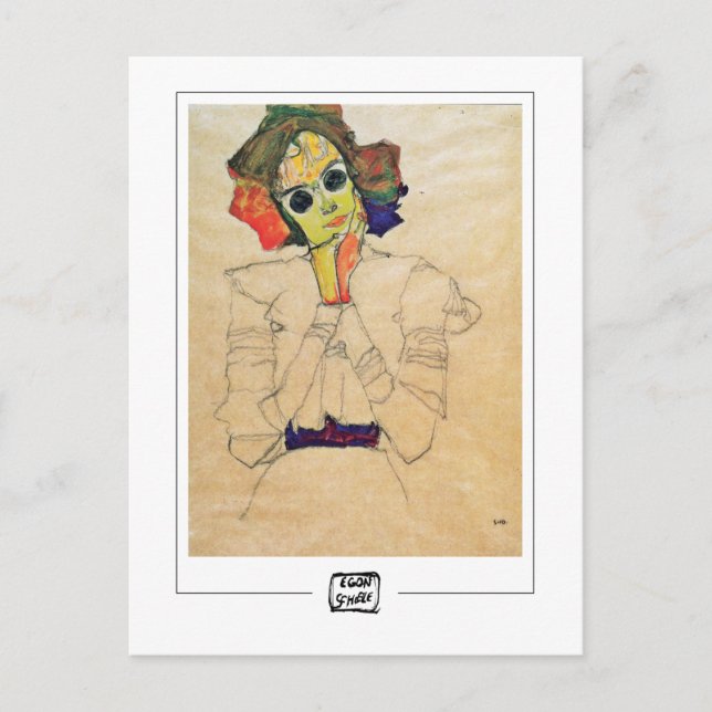 Egon Schiele #369-2 - Fine Art Postcard (Front)