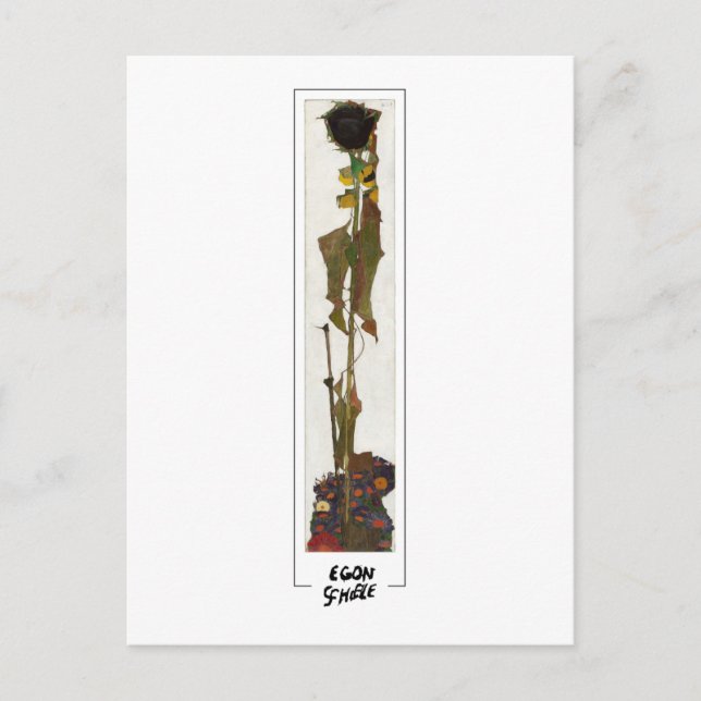 Egon Schiele #371-2 - Fine Art Postcard (Front)