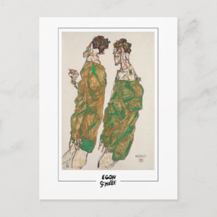 Egon Schiele #421 - Fine Art Postcard