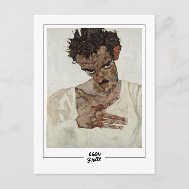 Egon Schiele #463-2 - Fine Art Postcard (Front)