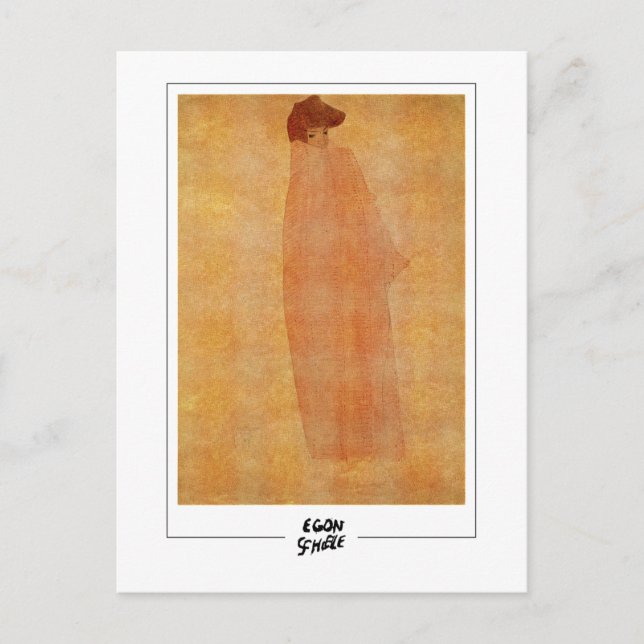 Egon Schiele #536-2 - Fine Art Postcard (Front)