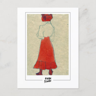 Egon Schiele #579 - Fine Art Postcard