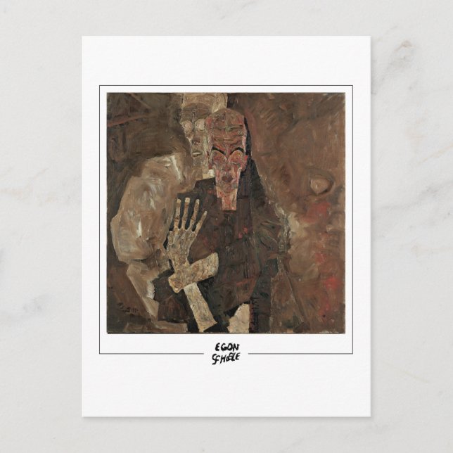 Egon Schiele #60-2 - Fine Art Postcard (Front)