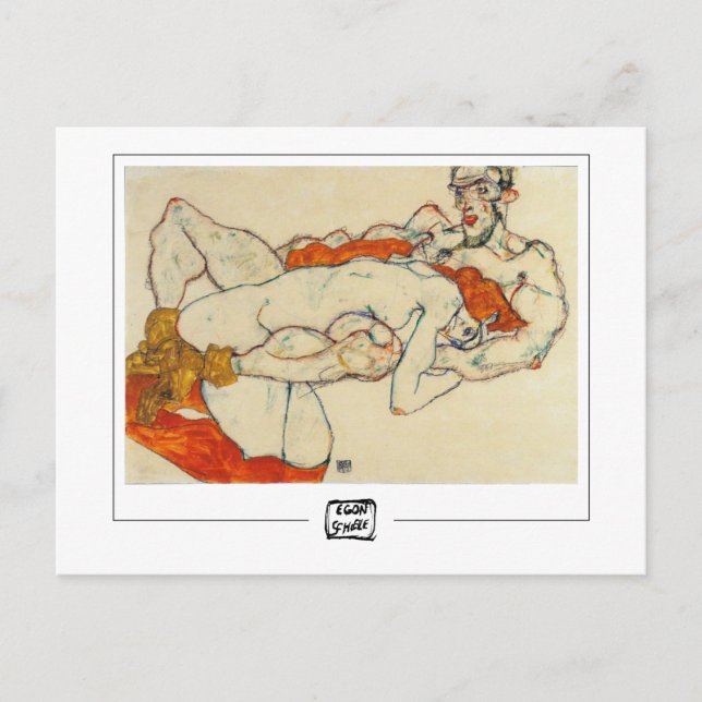 Egon Schiele #6 - Fine Art Postcard (Front)