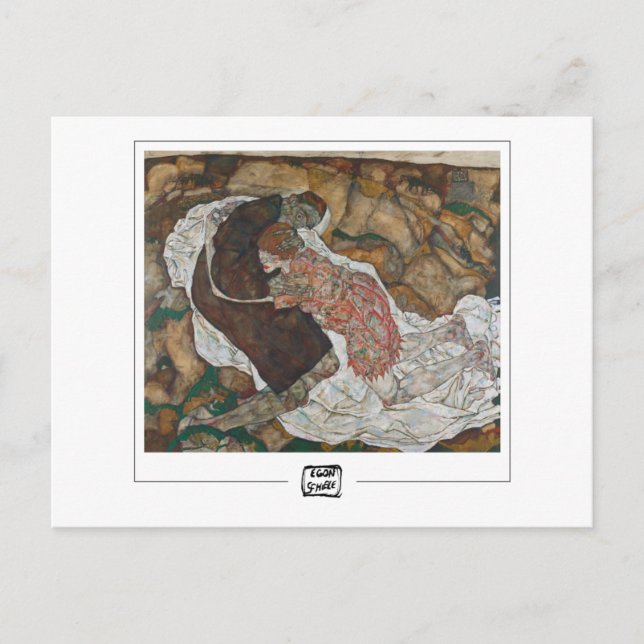Egon Schiele #7 - Fine Art Postcard (Front)