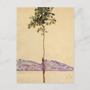Egon Schiele- Chestnut Tree at Lake Constance Postcard