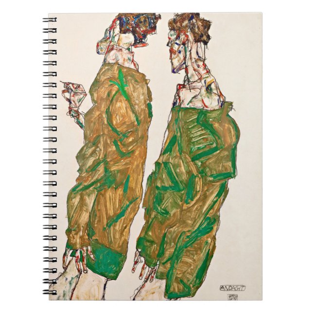 Egon Schiele - Devotion Notebook (Front)