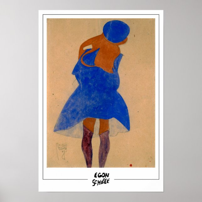 Egon Schiele Fine Art #110-2 Poster (Front)