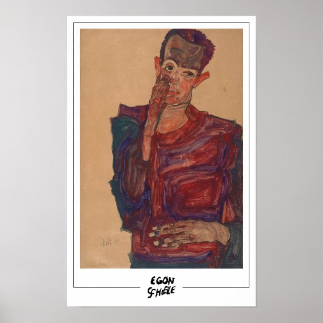 Egon Schiele Fine Art #289-2 Poster (Front)