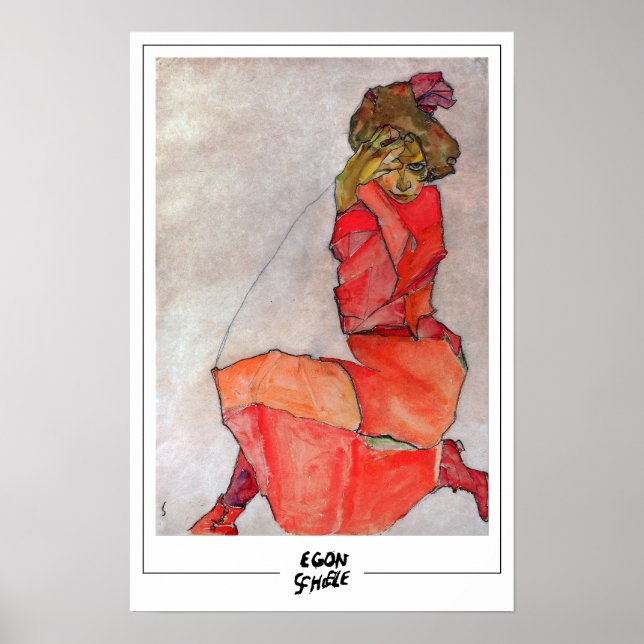 Egon Schiele Fine Art #412 Poster (Front)