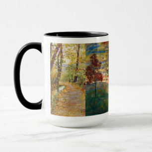Egon Schiele Four Trees Tree Nature Park Mug