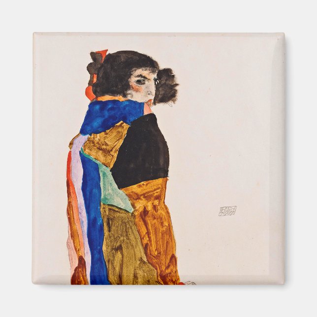 Egon Schiele - Moa Magnet (Front)