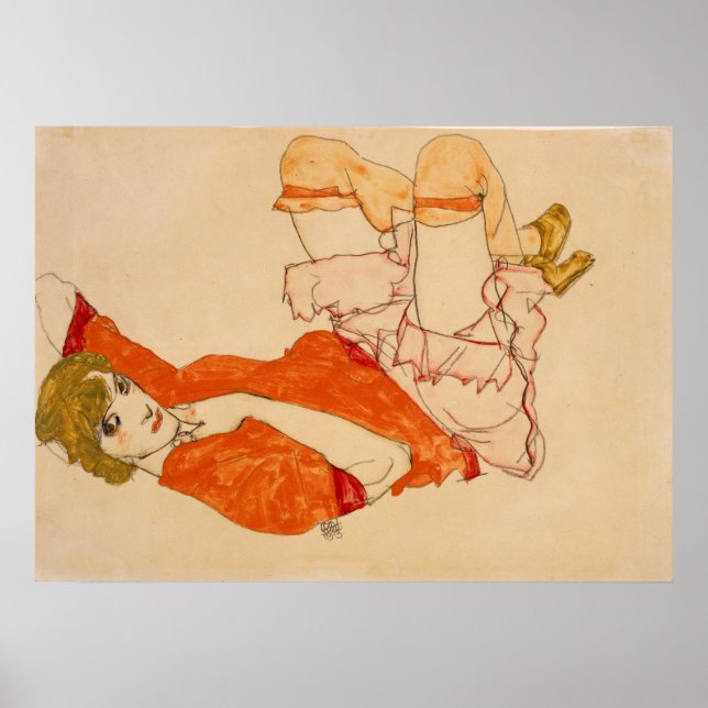 EGON SCHIELE POSTER (Front)