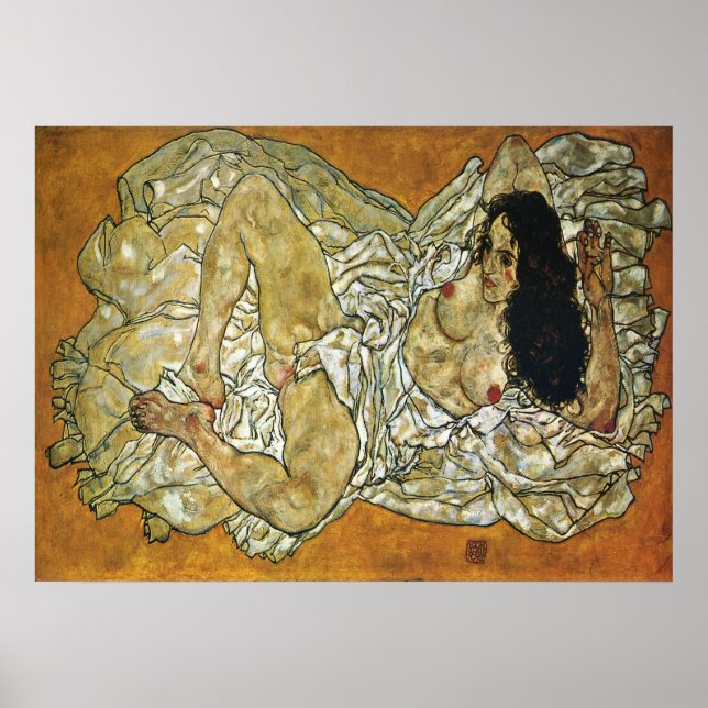 EGON SCHIELE POSTER (Front)