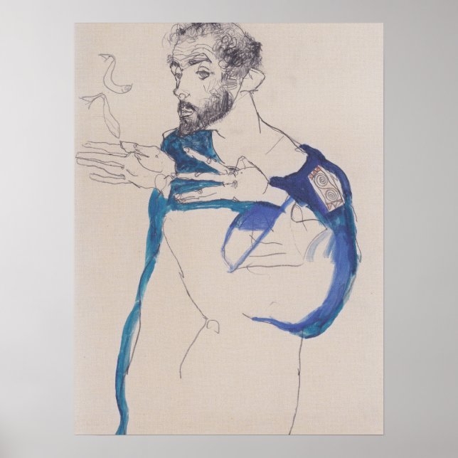 'Egon Schiele' Poster (Front)