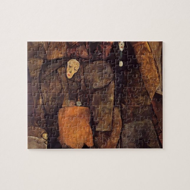 Egon Schiele- Procession Jigsaw Puzzle (Horizontal)