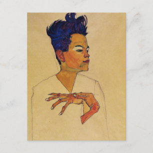 Egon Schiele Self Portrait Invitations