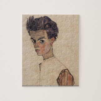 Egon Schiele - Self-portrait puzzle