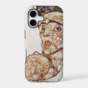 Egon Schiele - Self Portrait with Raised Shoulder