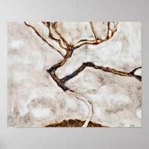 Egon Schiele - Small Tree In Late Autumn Poster