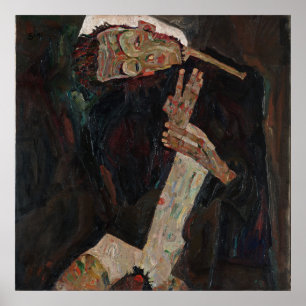 Egon Schiele The Lyricist Poster