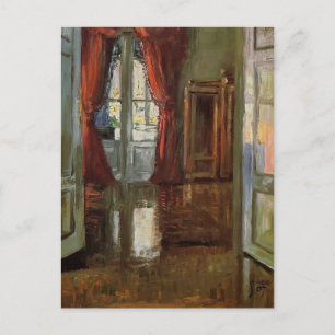 Egon Schiele- View into the Apartment of Leopold Postcard