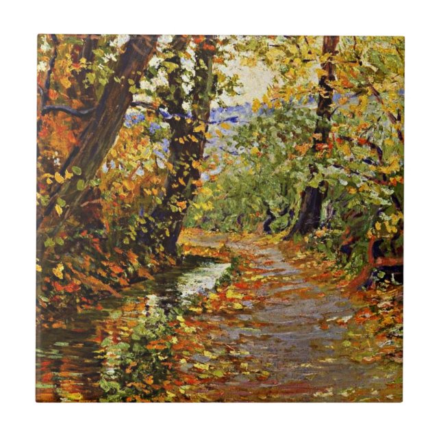 Egon Schiele - Winding Brook Ceramic Tile (Front)