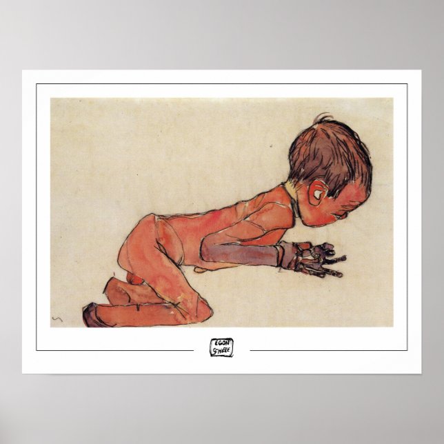 Egon Schiele Zedign Art Poster #269-2 (Front)