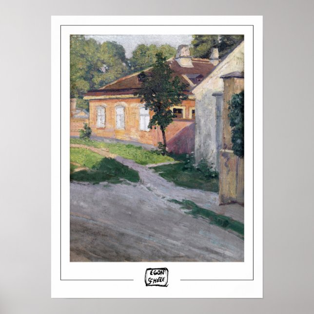 Egon Schiele Zedign Art Poster #305 (Front)