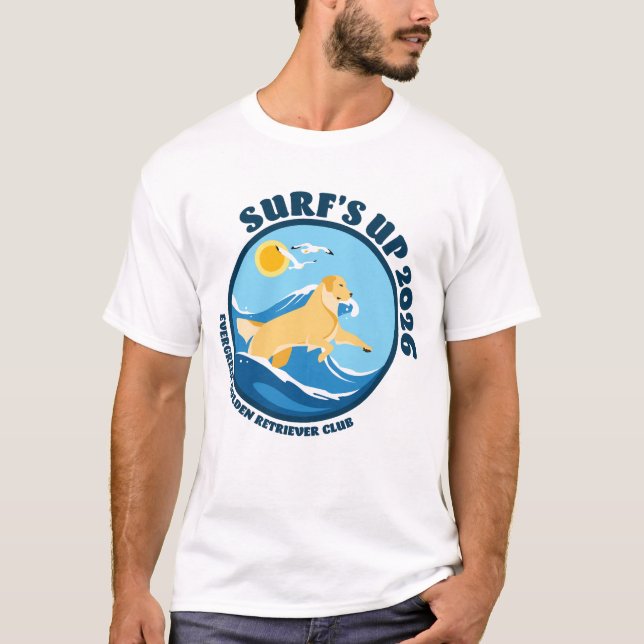 EGRC Surfs Up Mens T-shirt (Front)